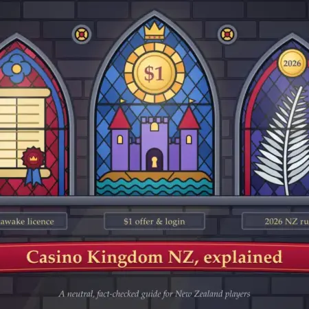 Casino Kingdom NZ Explained: Casino Rewards Brand, $1 Offer, Login and the 2026 Rules