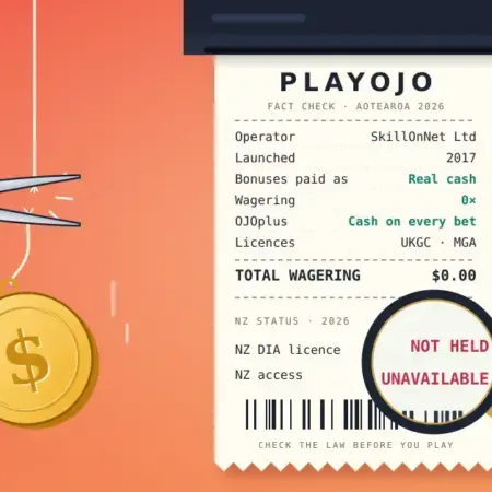 PlayOJO NZ: Wager-Free Model, OJOplus and the 2026 Legal Facts